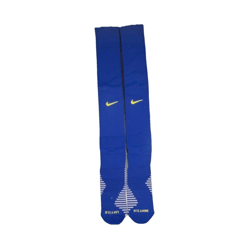 2N17/ Nike Barcelona Soccer Socks Blue Yellow White Size L/G